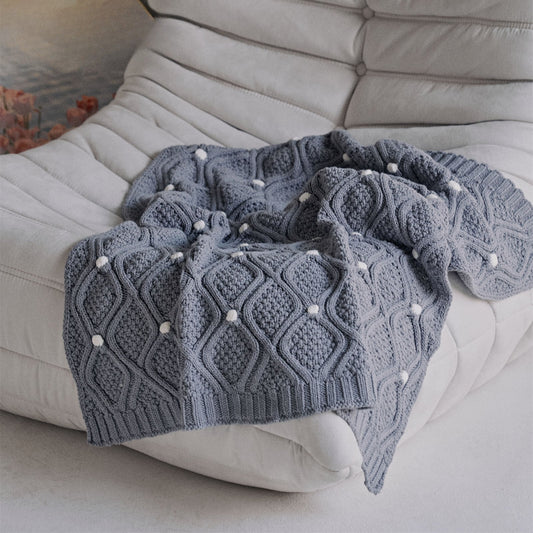 CuteCharm Knit Blanket - CozifyDecor