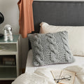 EmbroWeave Throw Pillow - CozifyDecor