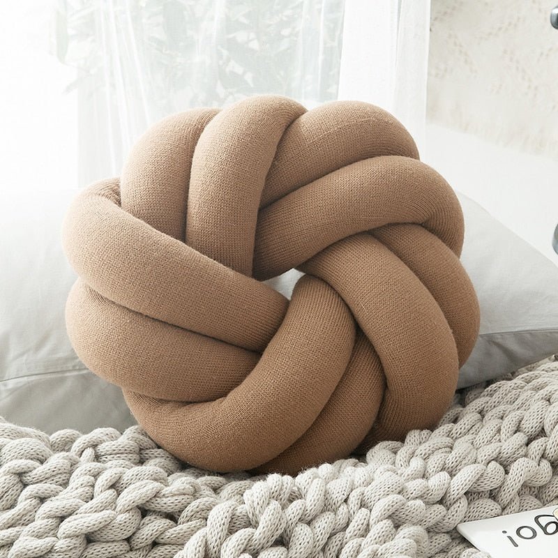 Knotique Cushion - CozifyDecor