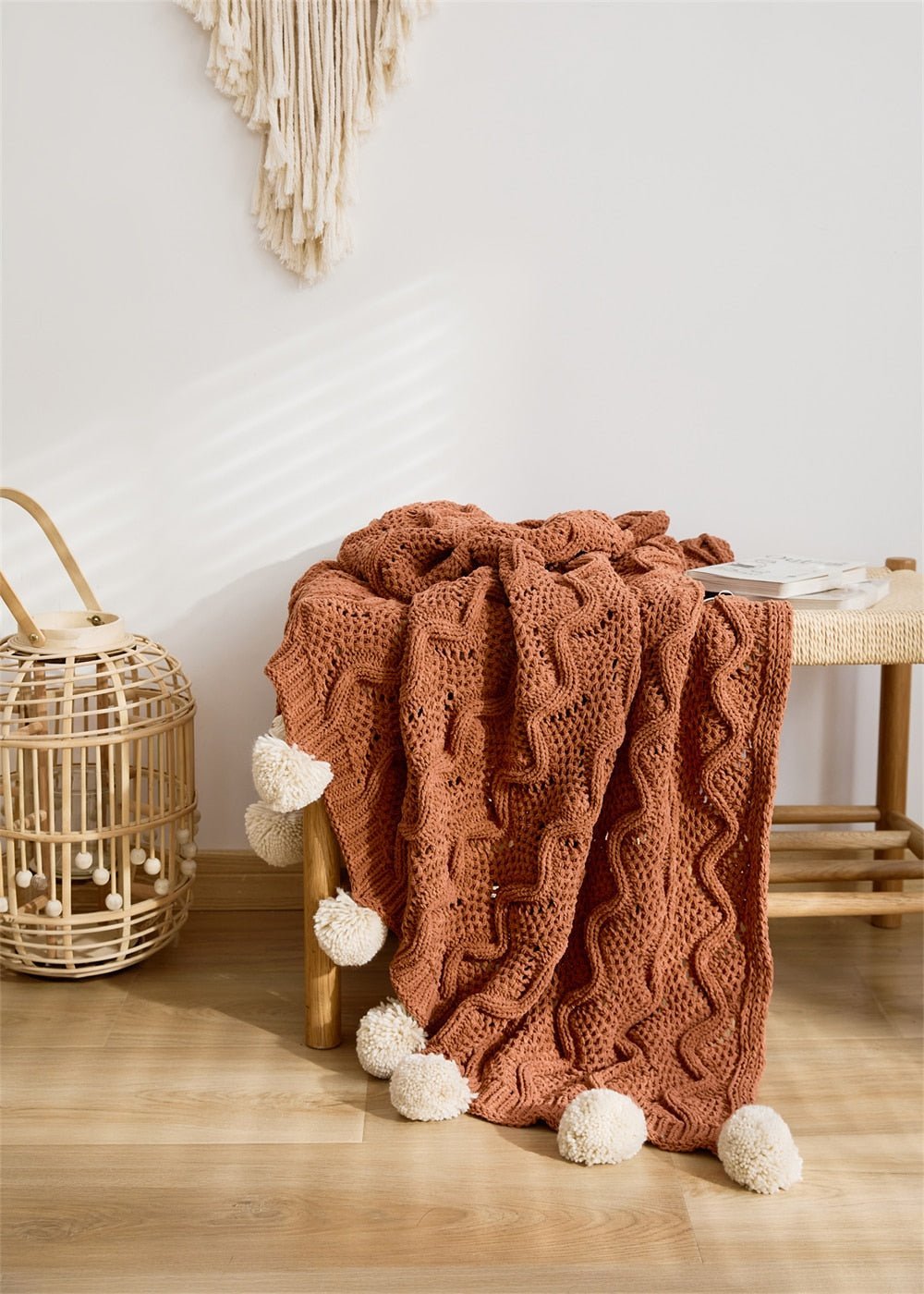 PomPrestige Luxury Throw - CozifyDecor