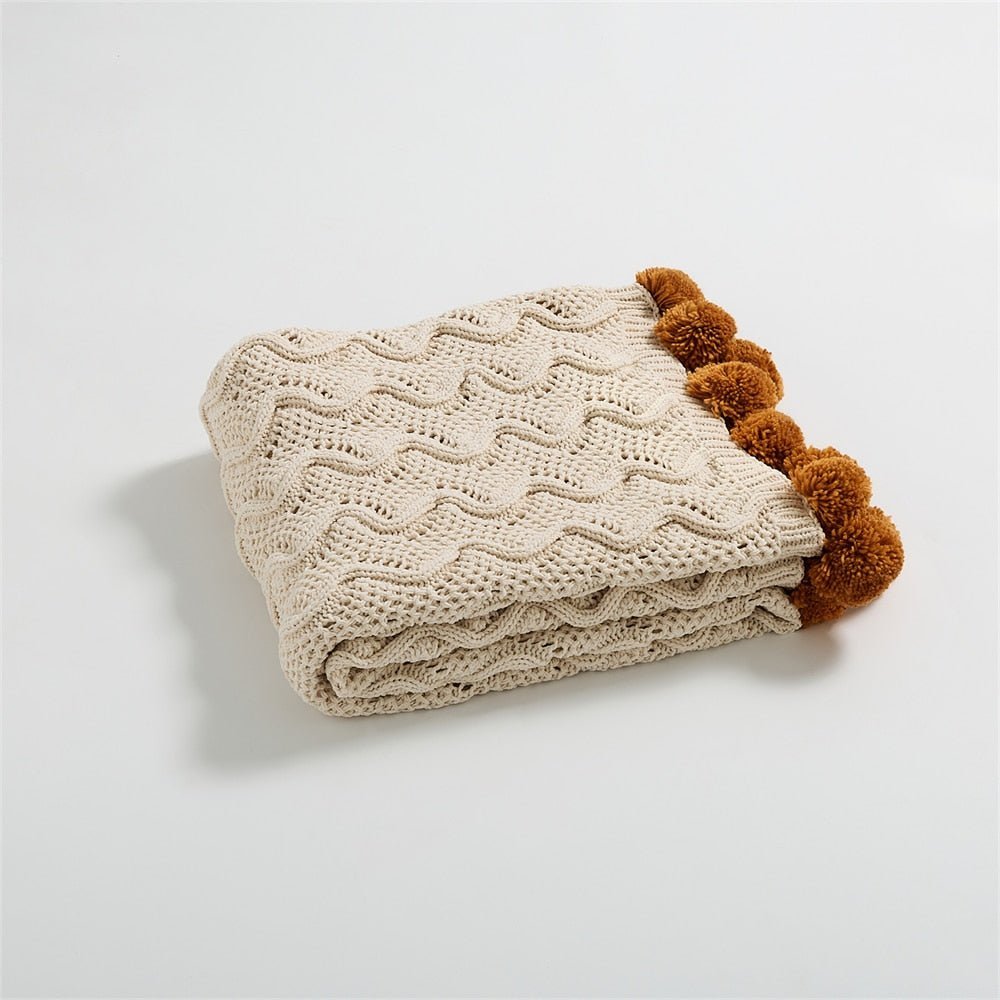 PomPrestige Luxury Throw - CozifyDecor